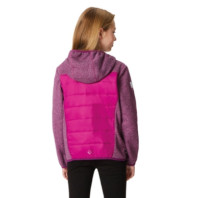 Jas Regatta Kids Kielder Hybrd III Wineberry Camelia