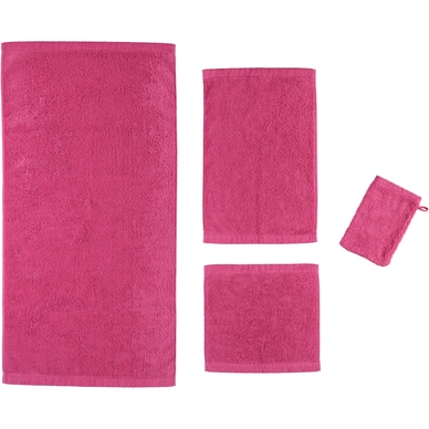 Gastendoek Cawö Lifestyle Uni Roze (set van 6)