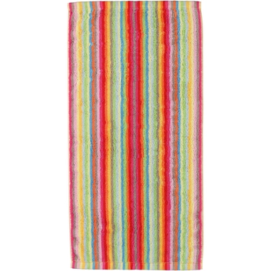 Badlaken Cawö Lifestyle Stripes Multi Geel (70 x 180 cm)