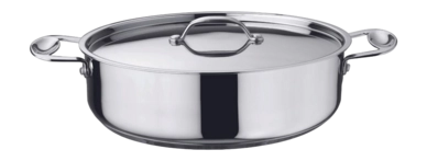 Sauteuse Mepra Glamour Diamond Argent 28 cm