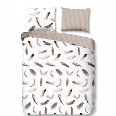 Dekbedovertrek Good Morning Feathers White Flanel