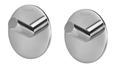 Handtuchhaken Tiger Rondo Chrom (Satz von 2)