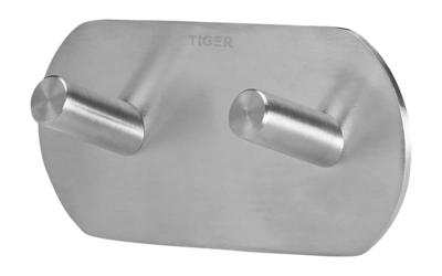 Handtuchhaken Tiger Rondo Doppel Rostfreier Edelstahl