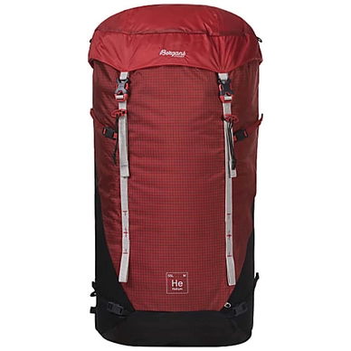 Rucksack Bergans Women Helium V5 40 Red Sand Black Aluminium