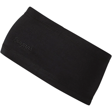 Headband Bergans Unisex Wool Headband Black (Size 58)
