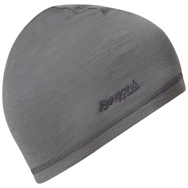 Mütze Bergans Wool Junior Beanie Kids Grey (Größe 52)