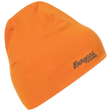 Mütze Bergans Cotton Beanie Youth Kinder Cloudberry Yellow