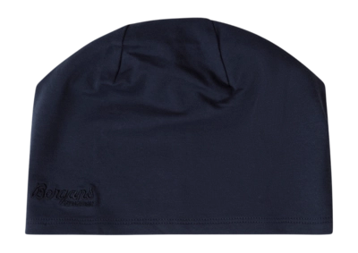 Muts Bergans Unisex Cotton Beanie Navy Blue