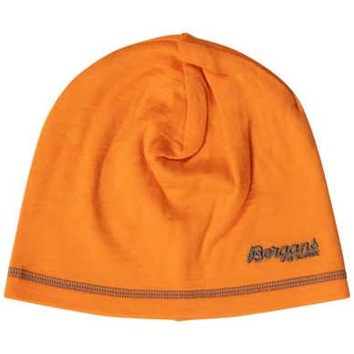 Bonnet Bergans Enfant Wool Beanie Junior Cloudberry Yellow (Taille 52)