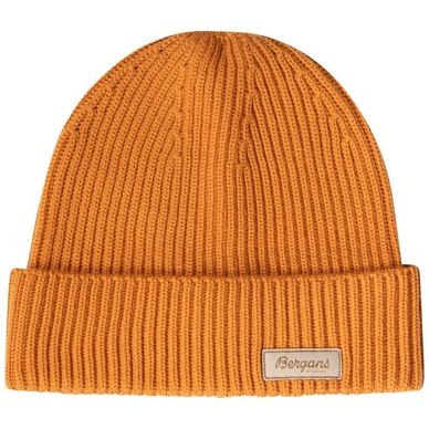 Mütze Bergans Nordmarka Merino Beanie Unisex Golden Field