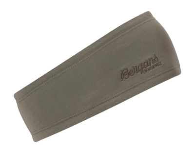 Bandeau Bergans Unisex Cotton Headband Green Mud