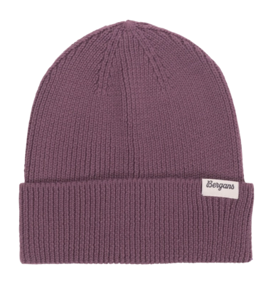 Muts Bergans Kids Allround Youth Beanie Dark Ruby Purple