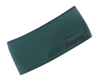 Bandeau Bergans Unisex Allround Thin Merino Malachite Green