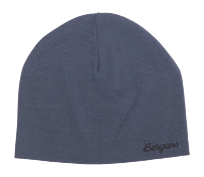 Beanie Bergans Unisex Allround Thin Merino Granite Blue