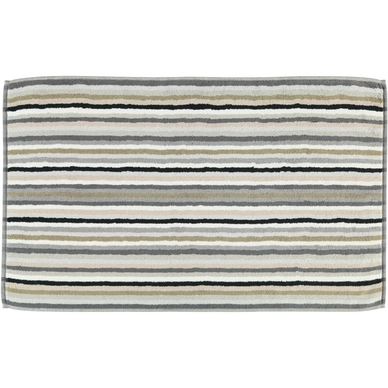 Bath Mat Cawö Stripes Pebble