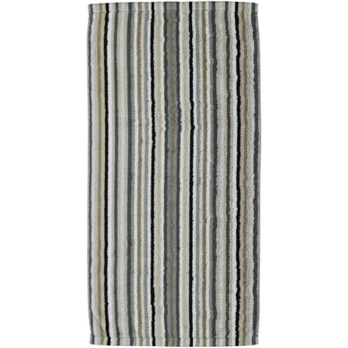 Tapis de Bain Cawö Lifestyle Stripes Kiesel (70 x 180 cm)