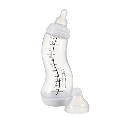 Babyfles Difrax Natural-S 250 ml Wit