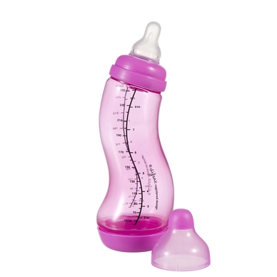 Babyfles Difrax Natural-S 250 ml Roze