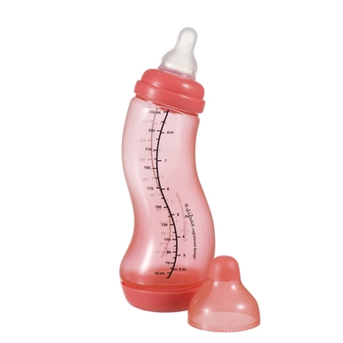 Babyfles Difrax Natural-S 250 ml Koraal