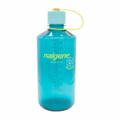 Water Bottle Nalgene Narrow Mouth 1000 ml Cerulean