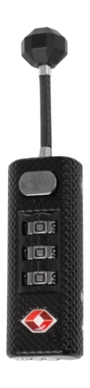 Lock Combination DB Essential TSA Lock Black Out