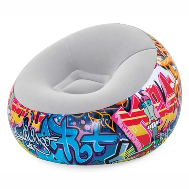 Loungestoel Bestway Inflate-A-Chair Graffiti