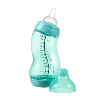 Babyfles Difrax Wide-S 310 ml Aqua