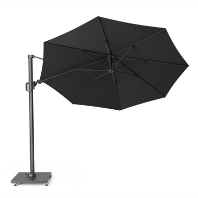 Zweefparasol Platinum Challenger T2 Premium Faded black Ø350 cm 23