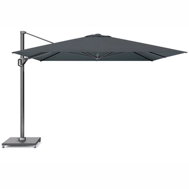 Zweefparasol Platinum Challenger T1 Telescope Premium Faded black (350 x 350 cm)