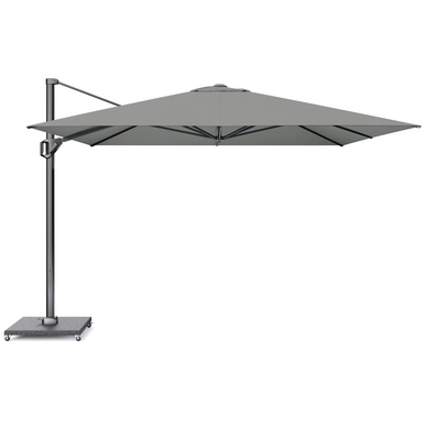 Zweefparasol Platinum Challenger T1 Telescope Premium Manhattan (350 x 350 cm)