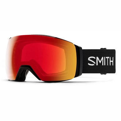Skibril Smith IO Mag XL Black / ChromaPop Photochromic Red Mirror