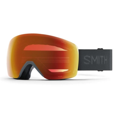 Ski Goggles Smith Unisex Skyline Chromapop Everyday Red Mirror