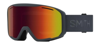 Ski Goggles Smith Unisex Blazer Red Solx Mirror Antifog Grey