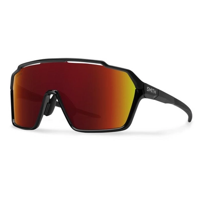 Zonnebril Smith Shift XL MAG Black/ Chromapop Red Mirror