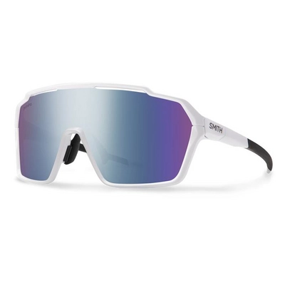 Zonnebril Smith Shift XL MAG White/ Chromapop Violet Mirror