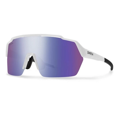 Lunettes de Soleil Smith Shift Split MAG White/ Chromapop Violet Mirror