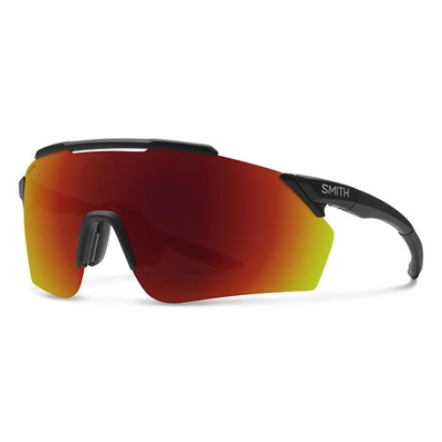 Sonnenbrille Smith Ruckus Matt Black / Chromapop Red Mirror
