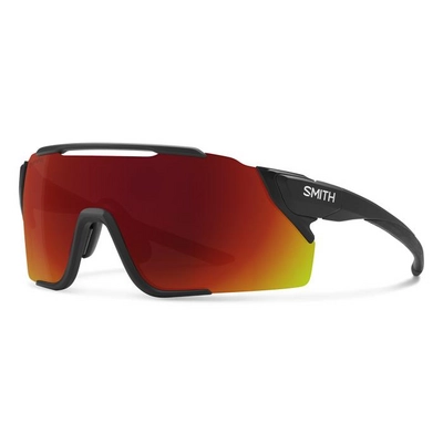 Sonnenbrille Smith Attack MAG MTB Matt Black / Chromapop Red Mirror