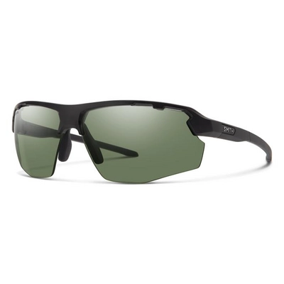 Zonnebril Smith Resolve Matte Black/ Chromapop Polarized Gray Green