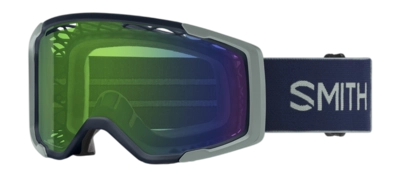 Fietsbril Smith Rhythm MTB Midnight Navy / Sage Brush / Chromapop Everyday Green Mirror
