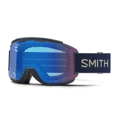 Masque de Vél Smith Squad MTB Midnight Navy / Sage Brush / Chromapop Contrast Rose Flash