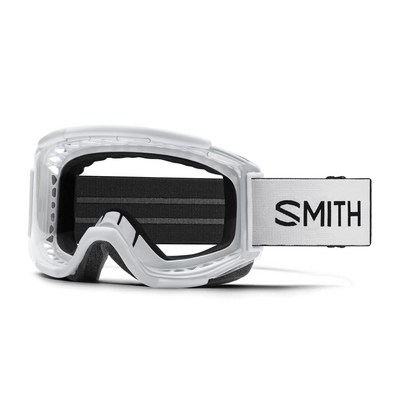 Masque de Vélo Smith Squad MTB White / Clear Antifog
