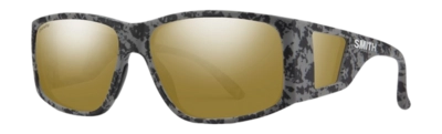 Zonnebril Smith Monroe Peak Matte Gray Marble/ Chromapop Polarized Bronze Mirror