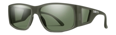 Sonnenbrille Smith Monroe Peak Matt Moos Crystal / Chromapop Polarized Gray Green