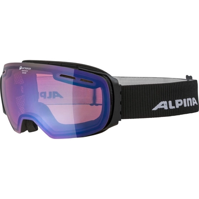 Masque de Ski Alpina Granby Black Matt / QHM Blue