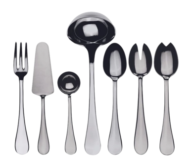 Saladebestek Mepra Brescia Zilver (7-delig)