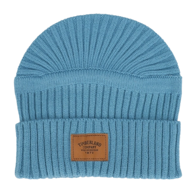 Beanie Timberland Men Ribbed Storm Blue