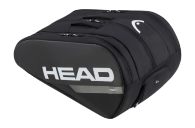 Padeltasche HEAD Tour Padel Bag L Unisex Black White