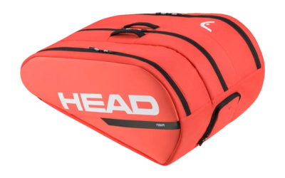 Tennistasche HEAD Tour Racquet Bag 12R Unisex Fluo Orange