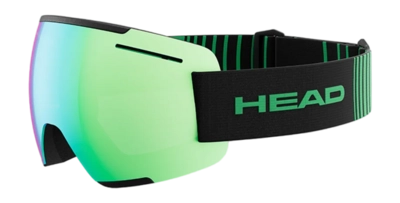 Skibril HEAD Unisex F-LYT Green/Black - Large
